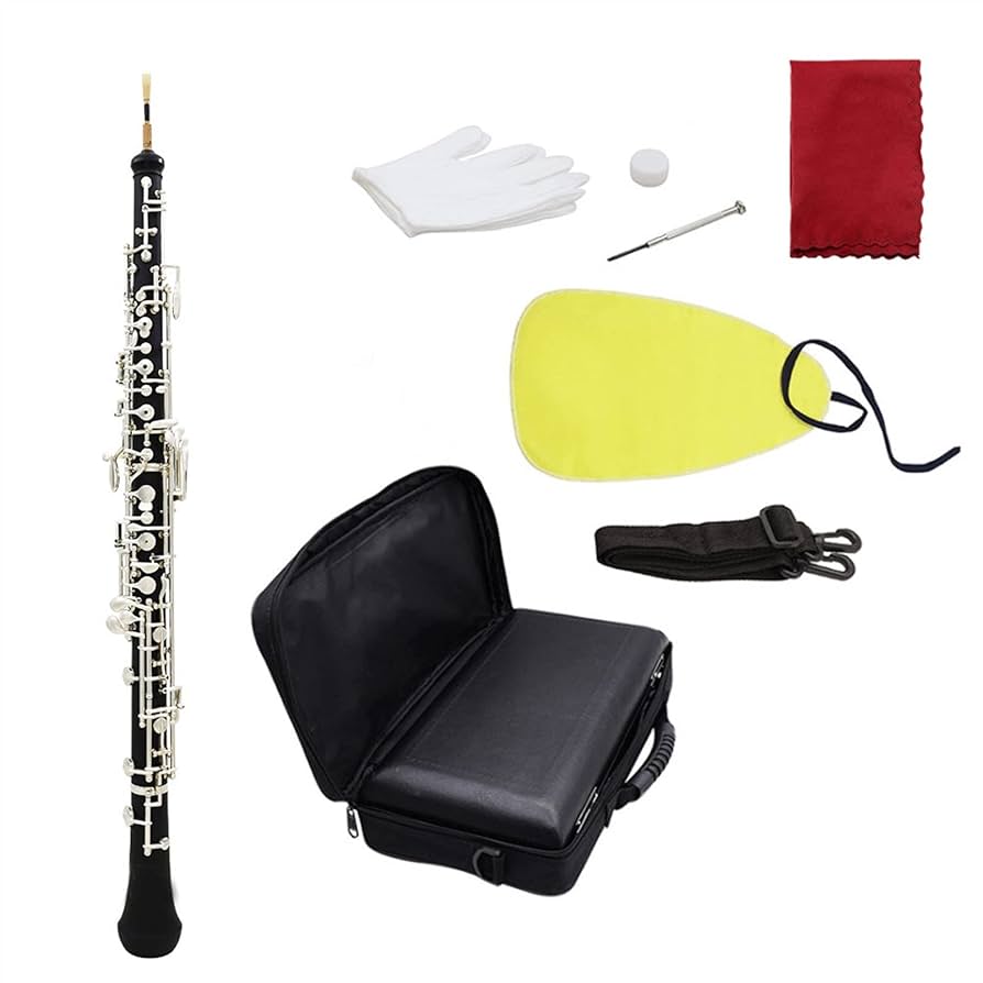 Amazon.com - Oboe Instrument 22-Key Automatic Black Silver
